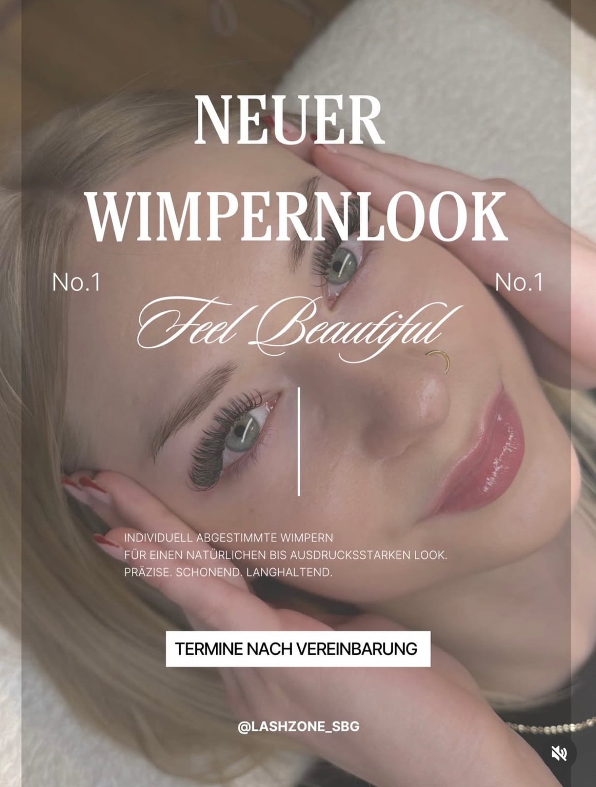 Instagram Beitrag von LashZone SBG – Neuer Wimpernlook